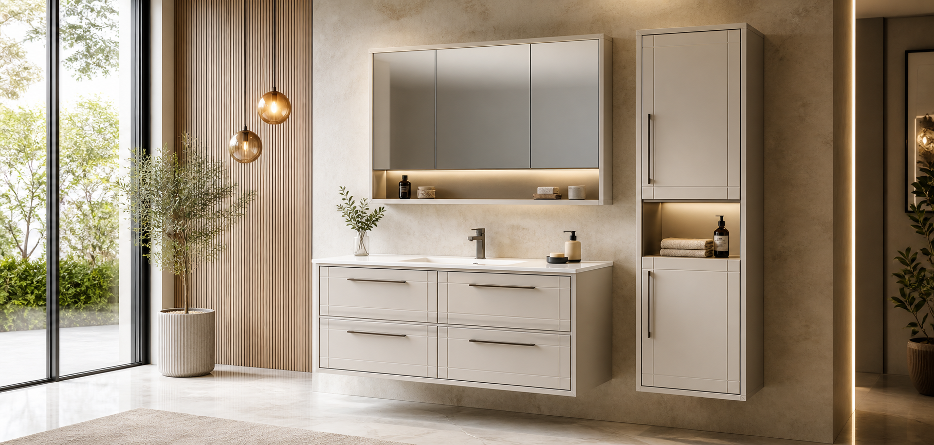 Banyo depolama dolabı modelleri