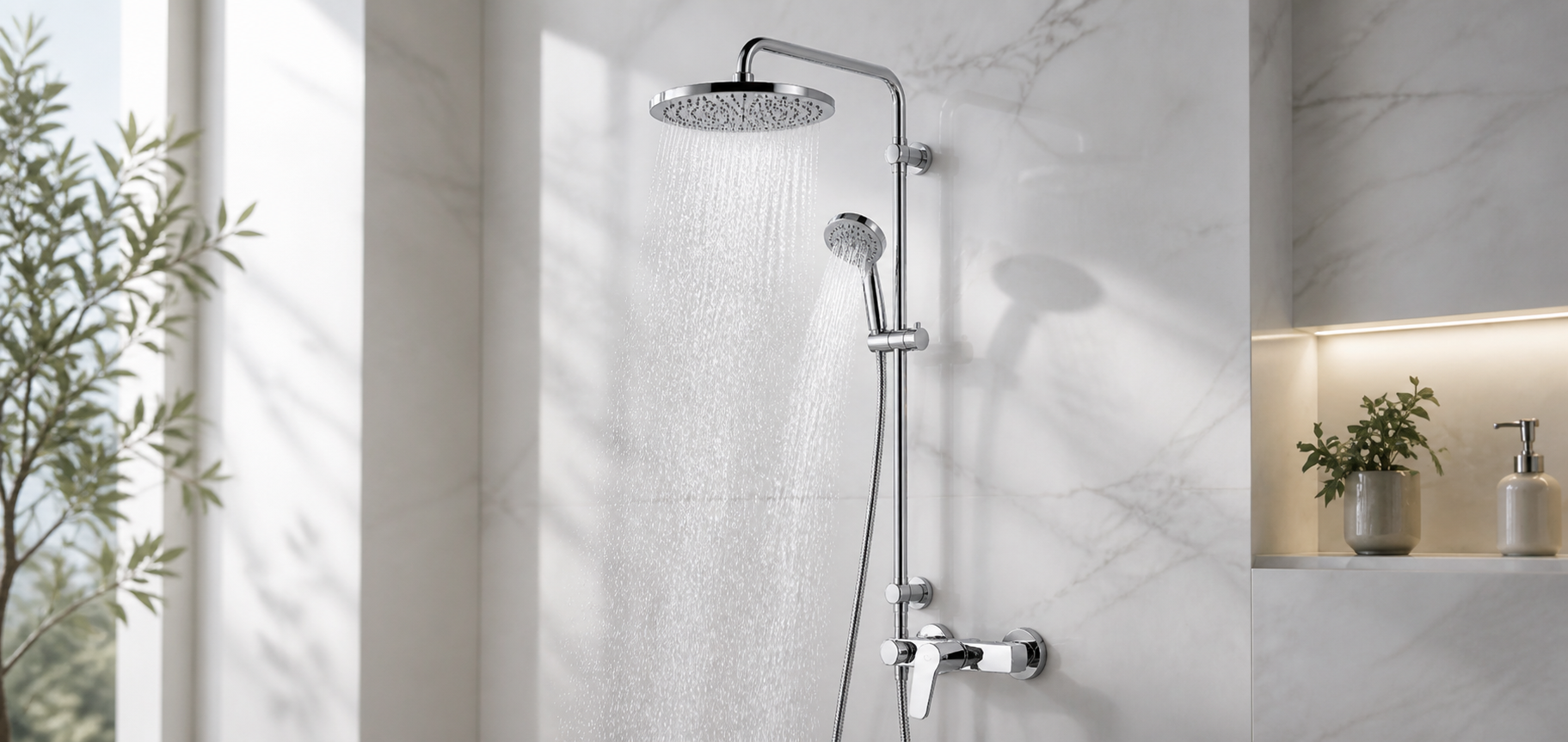 Duş başlığı ve banyo seti modelleri