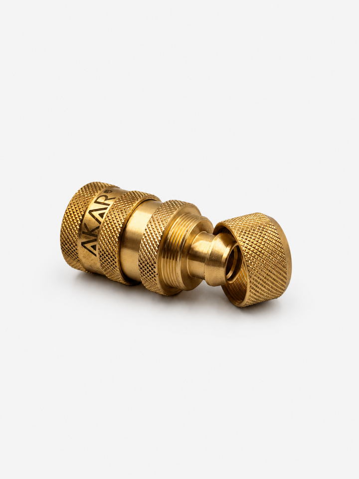 Akar 1/2” Otomatik Hortum Bağlantısı Pirinç