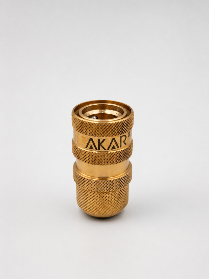 Akar 1/2” Otomatik Hortum Bağlantısı Pirinç