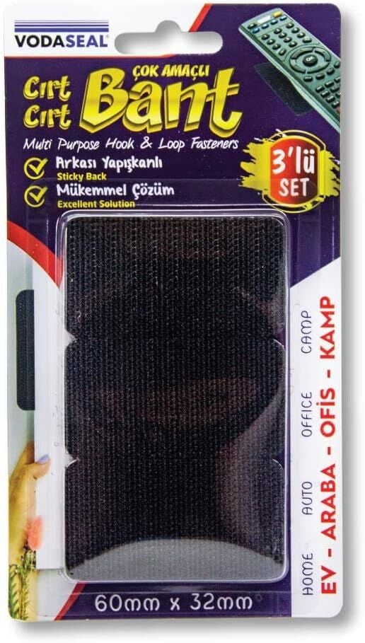 Vodaseal Çok Amaçlı Cırt Cırt Bant 3’lü Paket