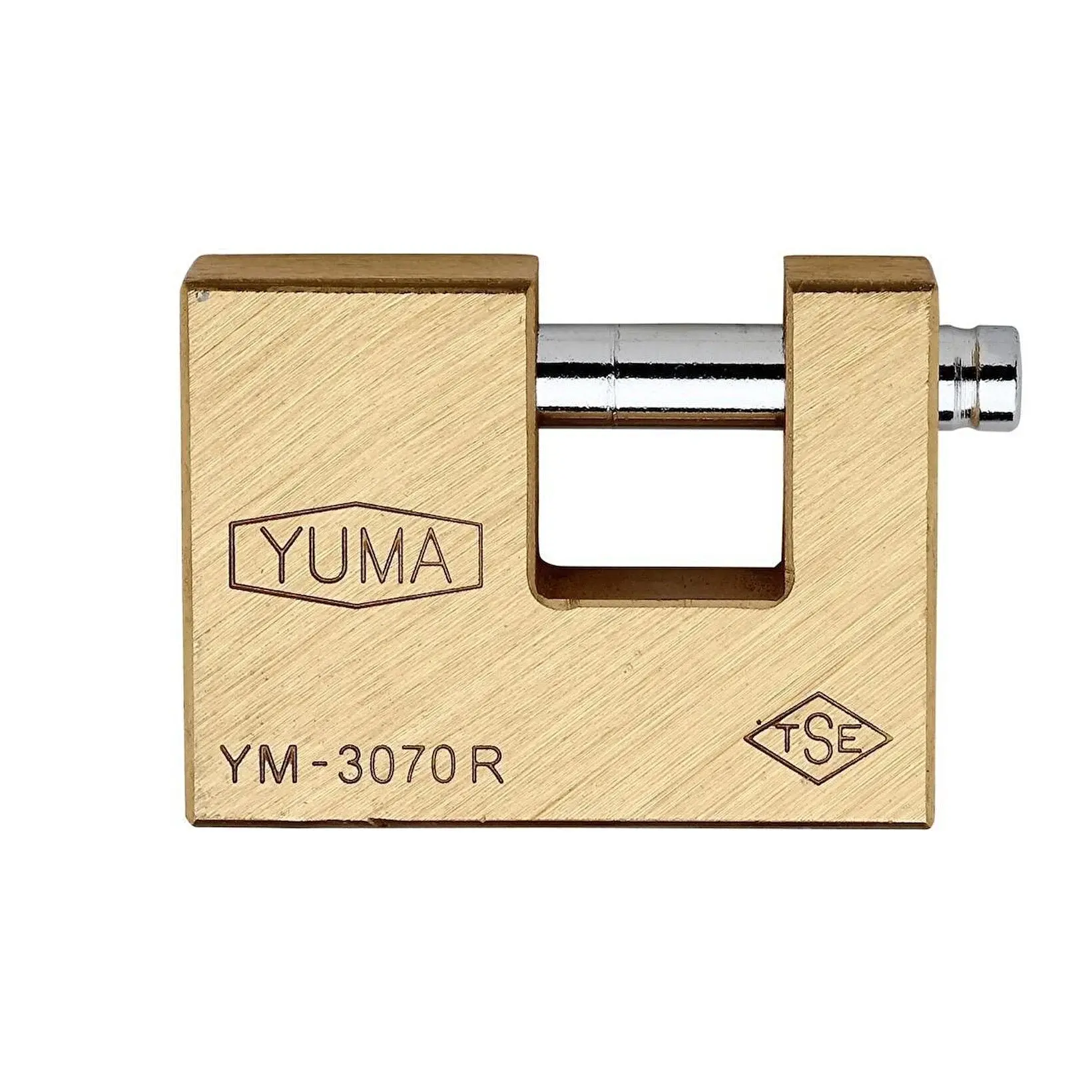 Yuma Kayar Milli Pirinç Asma Kilit 70 mm