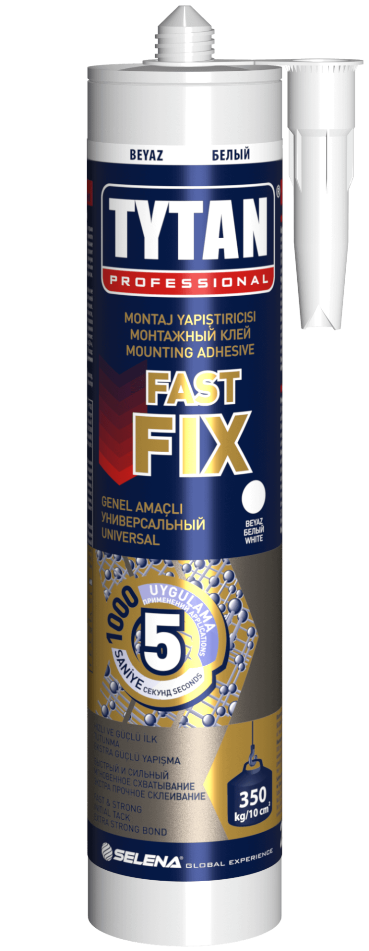 Tytan Professional Fast Fix Montaj Yapıştırıcısı Beyaz 290 ml