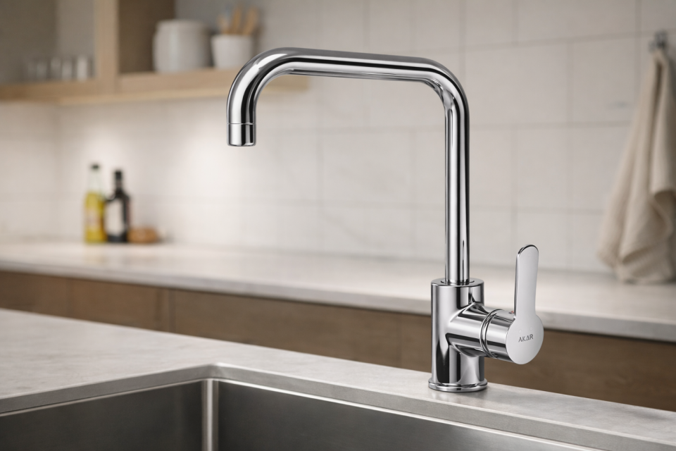 Akar Venüs Serisi Mix Eviye Bataryası L Borulu