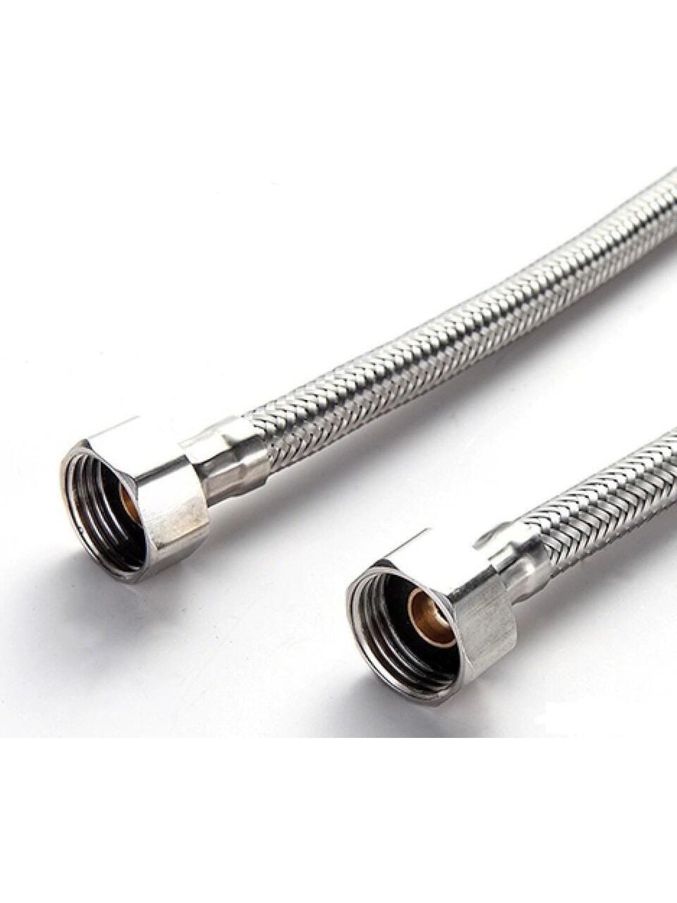 3/8''-3/8'' Paslanmaz Çelik Örgülü Bağlantı 50cm