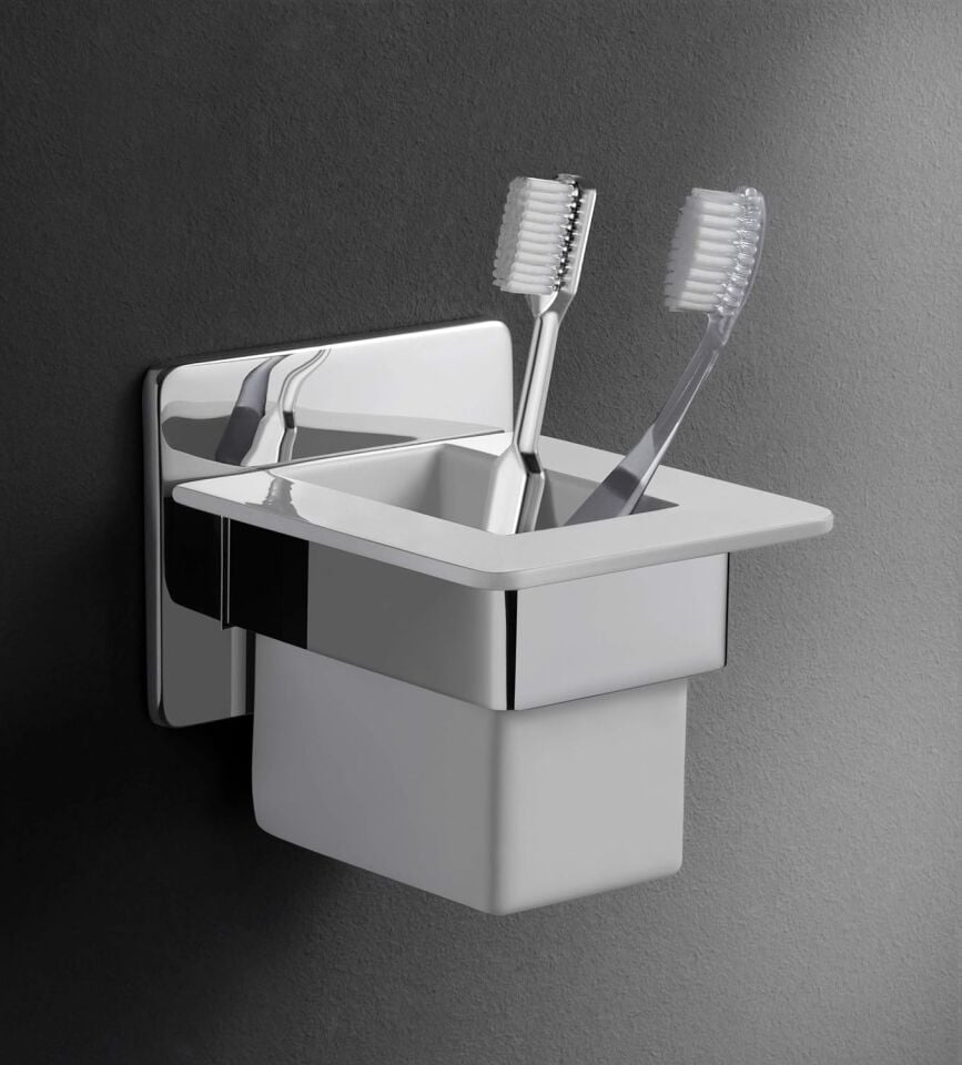 Artema Somnia A44497 Diş Fırçalığı, Krom