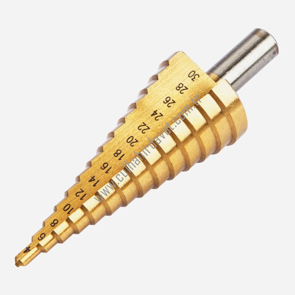 Tomax Kademeli Matkap Ucu 4-20 mm