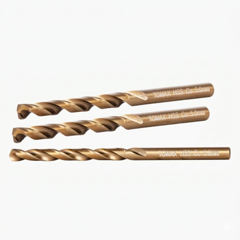 Tomax HSS 338 %5 Kobalt Matkap Ucu 5 mm