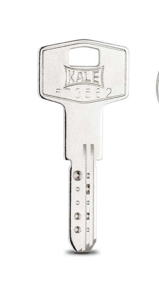 Kale Bilyalı Mandallı Silindir Çelik Pimli - Nikel 68 mm