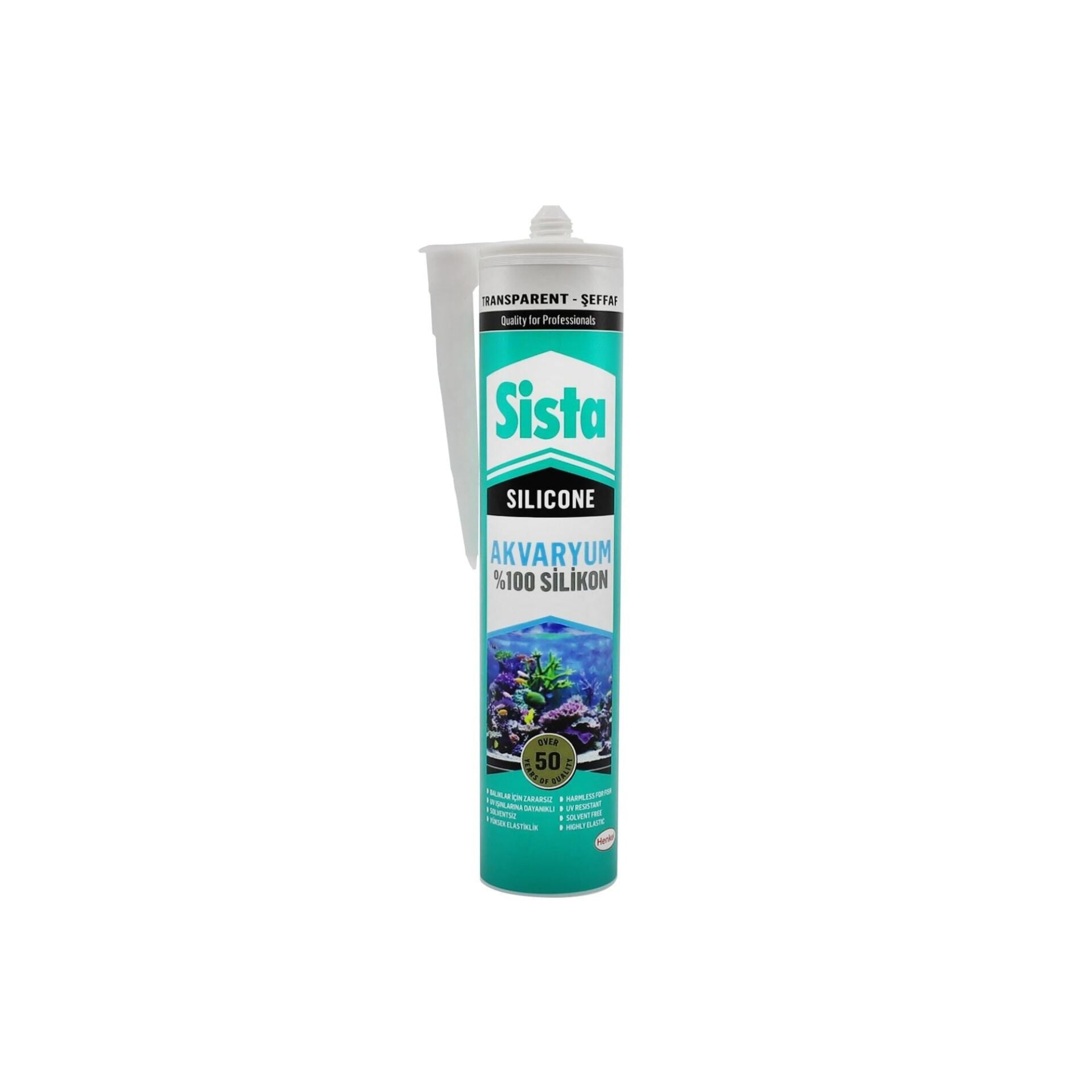 Sista Şeffaf Akvaryum Silikonu 280 ml