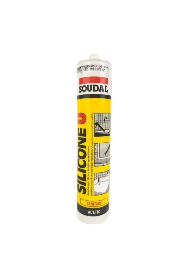 Soudal Şeffaf Silikon 280 Gram