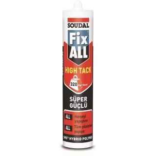 Soudal Fix All High Tack Beyaz Montaj Yapıştırıcısı 290 ml