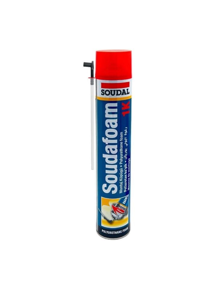 Soudal Soudafoam 1K Poliüretan Köpük 600 Gram