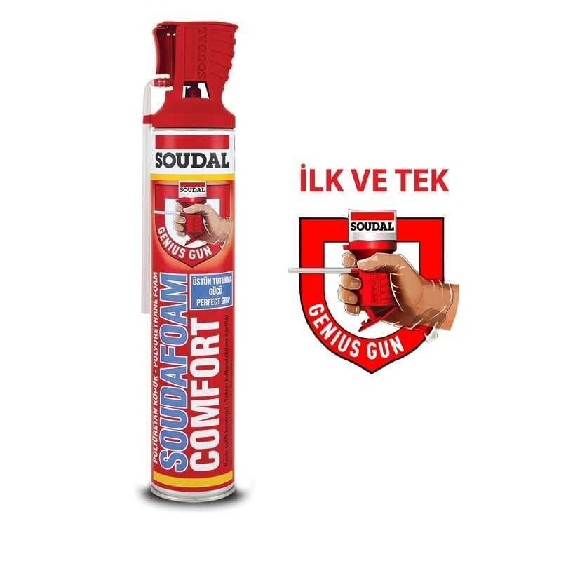 Soudal Soudafoam Comfort Poliüretan Köpük 750 ml