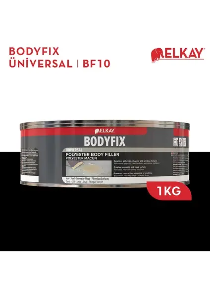 Elkay BF10 Çelik Macun 1000 Gram
