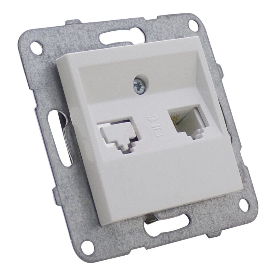 K/M BEYAZ TEKLİ NÜMERİS CAT3 MEK+D/K